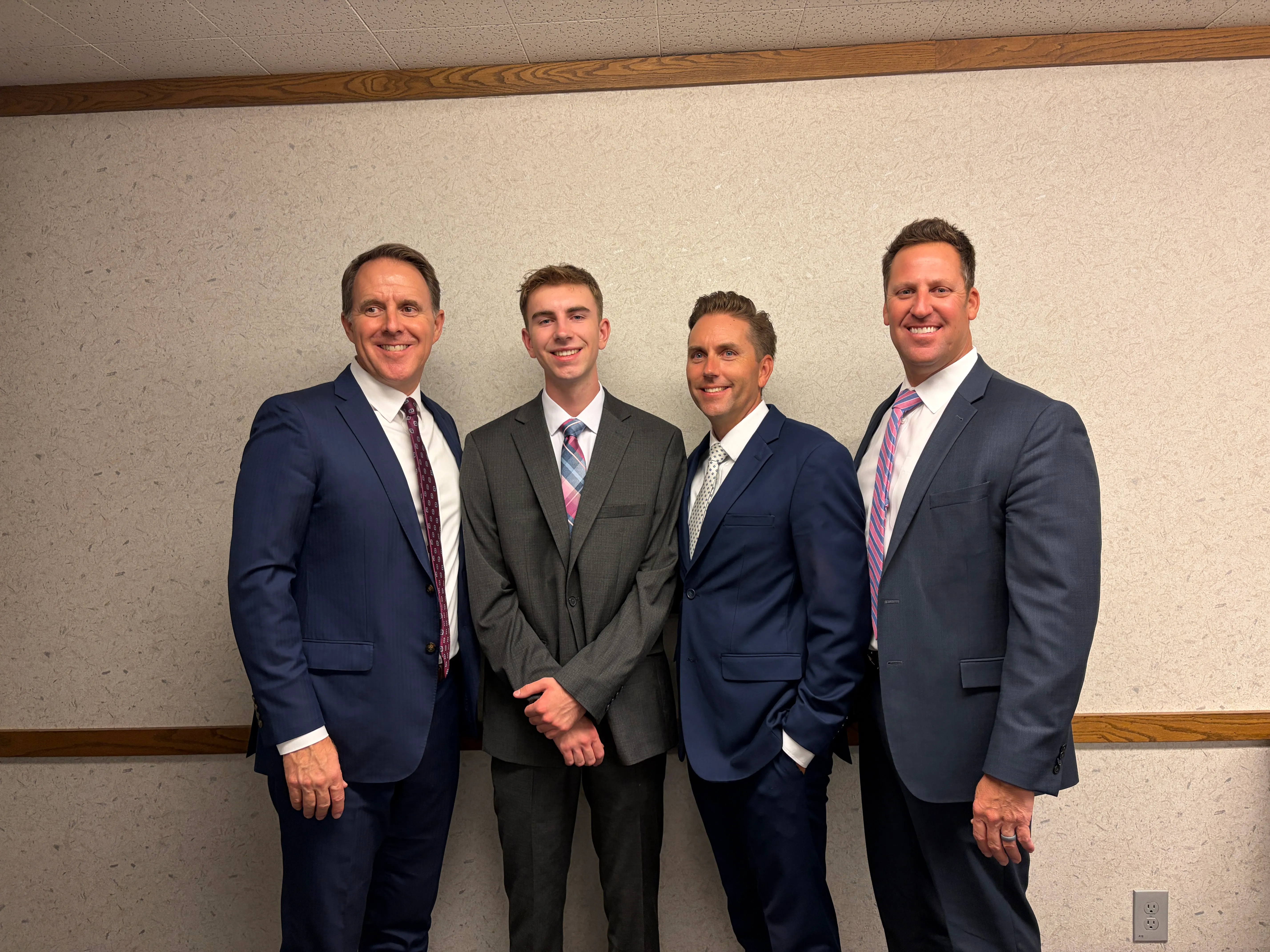 Jaron with mission leaders